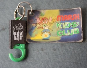 Marsh Kids Club Fielding The Mouse Mascot 3D Lenticular 2 Keychain Set -- - Picture 1 of 1