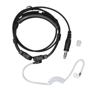 7.1Mm Throat Mic Headset Telescopic Noise Cancellation Clear Sound Throat VA - Photo 1/12