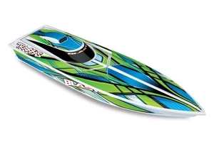 Traxxas 38104-8 BLAST Rennboot weiß/grün RTR  - Bild 1 von 7