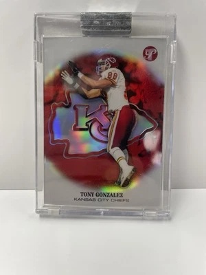 2002 TONY GONZALEZ  TOPPS PRISTINE REFRACTOR #49 FACTORY SEALED /349 SP !!! - Image 1 of 2