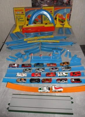 Matchbox Matchbox Superfast Rennbahn mit Autos - Bild 1 von 4