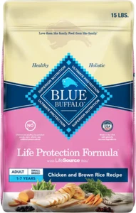 Blue Buffalo Life Protection Formula Small Breed Adult Chicken Dry Dog Food,15lb - Picture 1 of 8