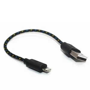 Court Durable Câble USB pour Apple IPHONE 8 6S 6 Plus 7 5 5S IPAD 4 Chargeur - Photo 1 sur 1