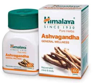 10X Himalaya Ashwagandha Ashvagandha General Wellness 10*60 = 600 TABS - Picture 1 of 5