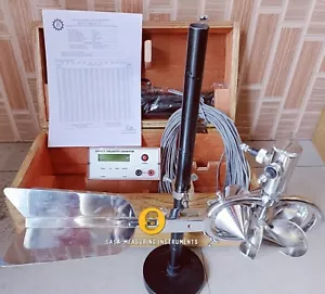 Medidor de corriente de agua tipo taza dispositivo hidrológico de medición de velocidad de agua - Imagen 1 de 5
