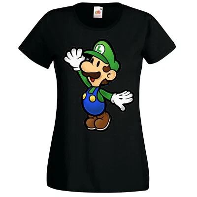 Youth Designz Luigi Kinder T-Shirt Print Lustig Spruch Mario Geek Nerd Gaming - Bild 1 von 3