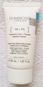 Symbiosis ~ Ultra Fine Balancing Sorbet Facial Cryo-Exfoliator ~ 50ml ~ NEW - Picture 1 of 6