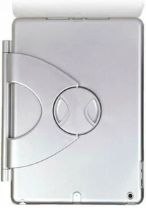 SILVER MULTIFUNCTION KEYBOARD CASE IBK-06 Removable Rotating Bluetooth Keyboard - Picture 1 of 9