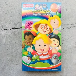 Fisher Price Little People Volume 1 Big Discoveries VHS 1999 NEW - Bild 1 von 4