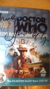 Doctor Who Delta And The Bannermen (DVD) SIGNED AUTOGRAPH McCoy & Morgan Deare - Picture 1 of 5