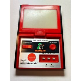 Nintendo Game And Watch Mario’s bombs away Panorama Screen 1983 Direct From Japa