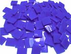 110 Mosaic Tiles 1/2" Rich Cobalt Blue Smoothie Stained Glass