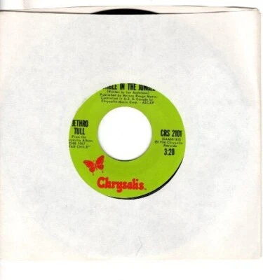Jethro Tull ‎– Bungle In The Jungle / Back-Door Angels 7" 45 - Image 1 of 4