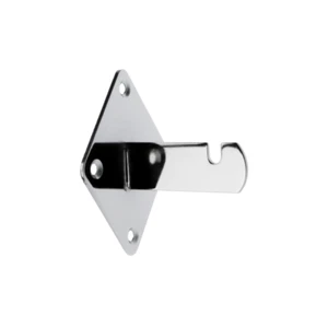 GRID MESH CHROME SHOP DISPLAY PANEL - ACCESSORY: WALL BRACKET - Picture 1 of 2