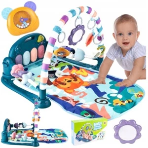 Spielmatte Krabbelmatte Krabbeldecke Spielbogen Erlebnismatte mit Musik Matte - Bild 1 von 19