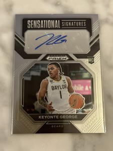 Keyonte George 2023 Panini Prizm Draft Rookie RC Auto Sensational Signatures