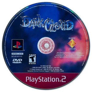 Disco de juego probado Dark Cloud (Sony PlayStation 2, 2001) PS2 - Imagen 1 de 2