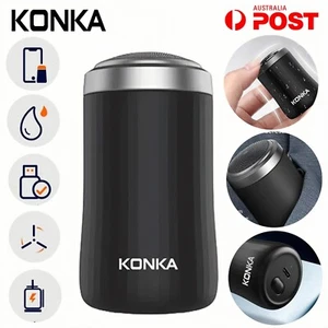 KONKA Mini 2 Afeitadora Eléctrica Portátil Maquinilla de Afeitar USB Impermeable Inalámbrica Recortadora Regalo - Imagen 1 de 8