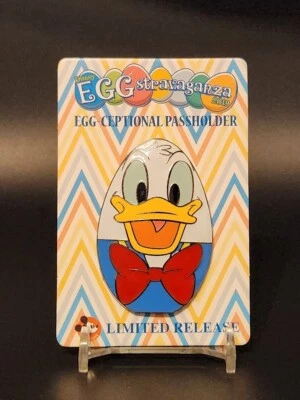 Disney 2019 Egg-stravaganza LE Pin Donald Duck Egg Foto 1 de 2
