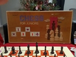 1963 Chess For Juniors, Selchow & Righter - Picture 1 of 10