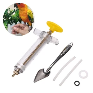 10ml 20ml Parrot Feeding Syringe Hose Parrots Bird Feeders Syringe High Qua MI - Picture 1 of 11