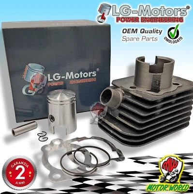 LG-MOTORS GRUPPO TERMICO CILINDRO PISTONE SPINOTTO 10 PIAGGIO CIAO SI BRAVO GRILLO 50