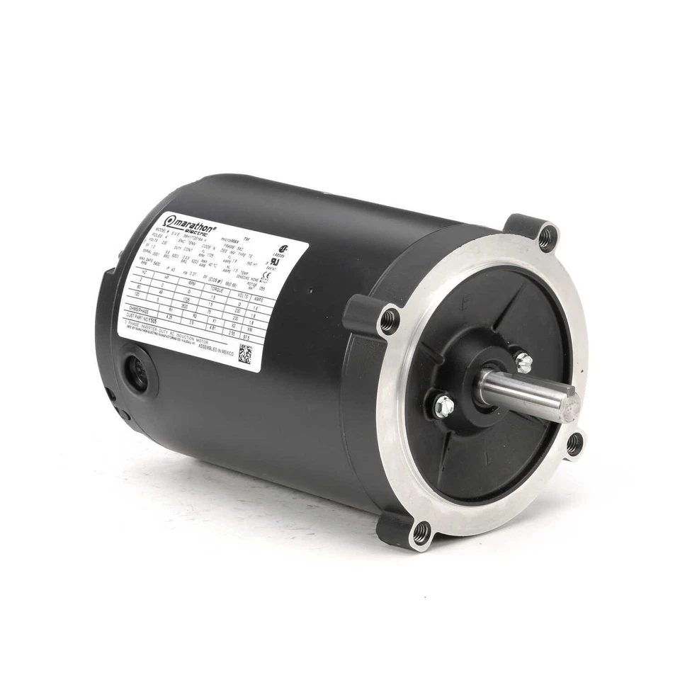 MARATHON MOTORS 056H17T2016 Vector Motor 1/2 HP 1.5 ft.-lb. 230V