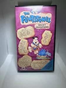 THE FLINTSTONES Wacky Inventions - VHS - Hanna Barbera - Flash Gun Eddie - Picture 1 of 2