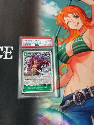 One Piece Eustass "Captain" Kid ST02-013 Tournament Pack Vol. 5 - PSA 10 - Image 1 of 2