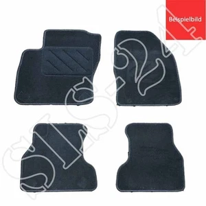 Passform Autoteppich Komplettset 4-teilig für BMW 5er (E39) 1995-2004 schwarz - Picture 1 of 1