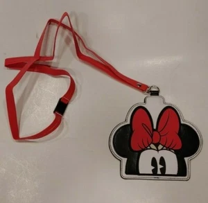 Minnie Mouse ID Card Holder Lanyard Disneyland Resort NEW - Picture 1 of 6