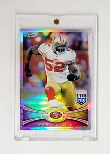 MINT REFRACTOR 2012 Topps Chrome #80 Patrick Willis SAN FRANCISCO 49ERS HOF - Bild 1 von 2