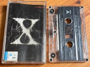 X Japan X Singles Cassette Tape (Japanese Glam Rock 1993) エックス ジャパン カセットテープ - Picture 1 of 3