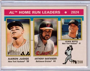 Topps Heritage 2025 Aaron Judge Juan Soto Santander bicentenario #195/200 - Imagen 1 de 1