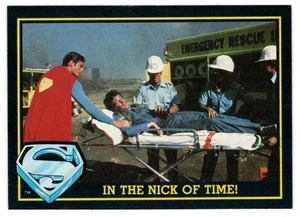 In The Nick of Time! (Trading Card) - Superman III - 1983 Topps # 24 Mint - Picture 1 of 1