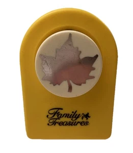 Marvy Uchida Fall Maple Leaf Metal Plastic Craft Press Paper Punch - Picture 1 of 7
