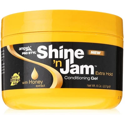 Ampro Shine 'n Jam Pflegendes Gel Extra Halt 16oz 454G UK VERSAND