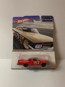 Hot Wheels Racing 2012 Stock Car '57 Plymouth Real Riders A12 - Picture 1 of 1