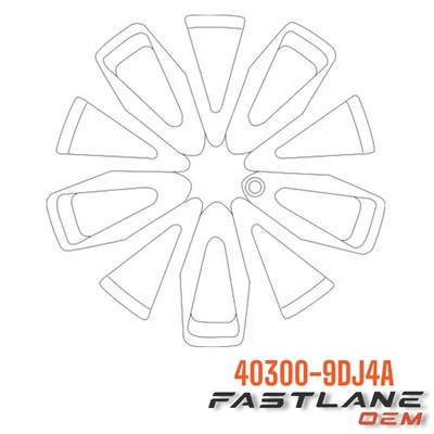 2018-2023 NISSAN MAXIMA ALUMINUM WHEEL 19x8 NEW OEM 40300-9DJ4A - Image 1 of 4