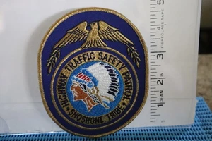 tribal indian police patch SHOSHONE TRIBE HIGHWAY TRAFFIC PATROL POLICE  IDAHO - Picture 1 of 1