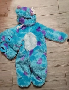 Pottery Barn Kinder Monster Inc Sulley Halloween Kostüm 3T 4 Teile ohne Handschuhe  - Bild 1 von 2