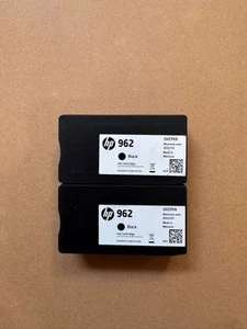 2 x Original HP 962 Negro OfficeJet Pro 9015 9025 9010 9020 9012 EXP 2023 - Imagen 1 de 3