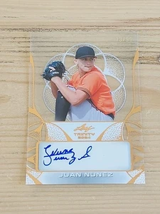 2024 Leaf Trinity Juan Nunez Clear Bronze Auto #73/99 - Bild 1 von 3