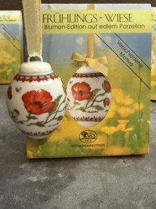 Hutschenreuther Ei Frühlingswiese - Ostereier Porzellan - Feldrose - Bild 1 von 1