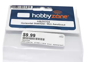 CLEARANCE...PRICE LOWERED HobbyZone Horizontal Stab Mini AeroScout New HBZ5704 - Picture 1 of 3
