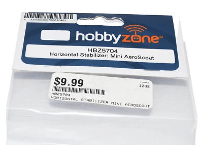 CLEARANCE...PRICE LOWERED HobbyZone Horizontal Stab Mini AeroScout New HBZ5704 - Image 1 of 3