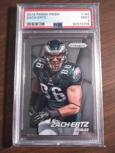 Panini Prizm #184 2014 Zach Ertz Eagles clasificación PSA 9 como nuevo **POP. 1/1** - Imagen 1 de 1