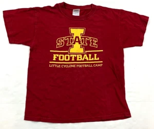 Gildan Iowa State Little Cyclones Football Camp Tee T-shirt Youth Large L Kids - Picture 1 of 5