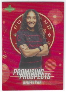 2022 PARKSIDE NWSL PROMISING PROSPECT RED FOIL #14 YAZMEEN RYAN PORTLAND THORNS - Picture 1 of 1