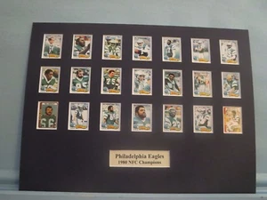 Philadelphia Eagles liderados por Ron Jaworski y Harold Carmichael - 1980 NFC Champs - Imagen 1 de 1